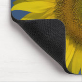 黄色ひまわり マウスパッド (コーナー)