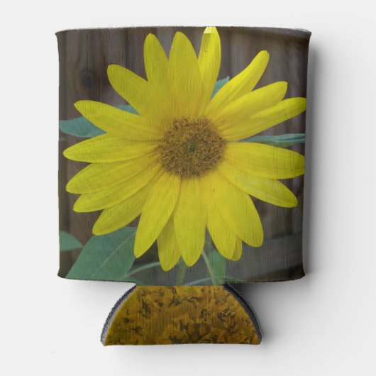 黄色ひまわり 缶クーラー (正面)