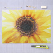 黄色ひまわり 薄葉紙 (クラフト)