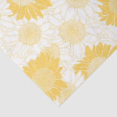 黄色ひまわり 薄葉紙 (詳細)