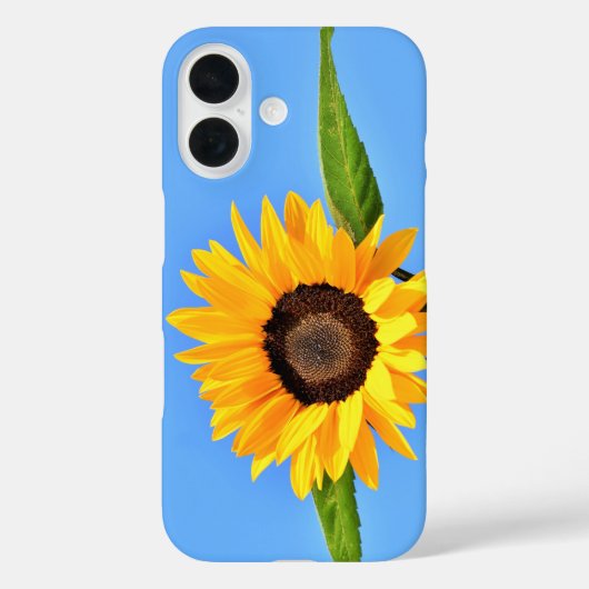 黄色ひまわりiPhoneケース Case-Mate iPhoneケース (裏面)