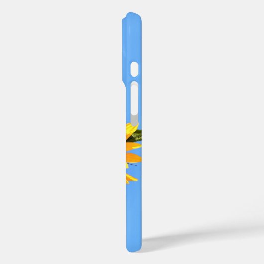 黄色ひまわりiPhoneケース Case-Mate iPhoneケース (裏面 / 左)