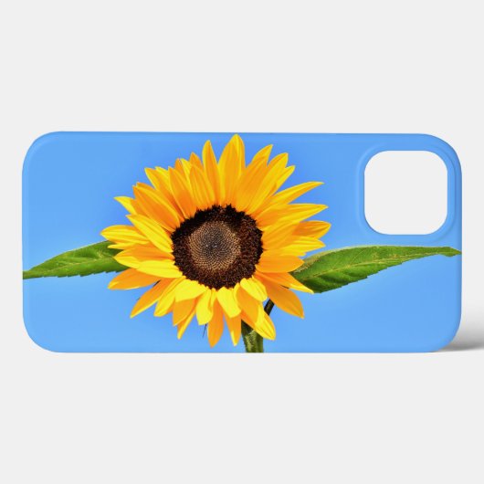 黄色ひまわりiPhoneケース Case-Mate iPhoneケース (裏面 (横))