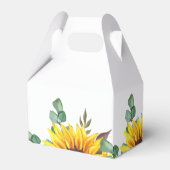 黄色ひまモダンわり結婚式の引き出物箱 フェイバーボックス (裏面サイド)