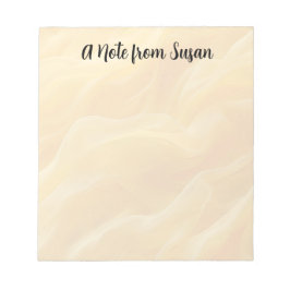 黄色ぼやけの抽象芸術背景 ノートパッド