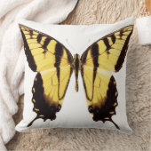 黄色または黒のアゲハチョウの蝶装飾用クッション クッション (ブランケット)