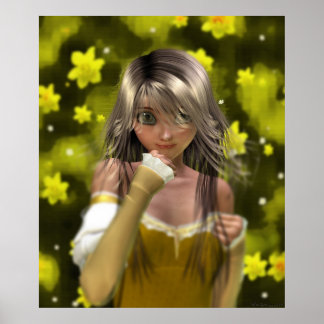 黄色まろやかな ポスター