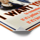 黄色もしで溶けろ… ポスター (角)