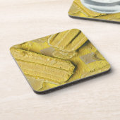 黄色アイスクリームコーンポピュシクル コースター (左側)