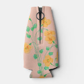 黄色アートフローラ ボトルクーラー (裏面)