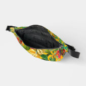 黄色エレガントの熱帯葉実果 ファニーパック (見開き)