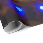 黄色オーナメントボーカラフルル、ライト ラッピングペーパー (ロールコーナー)