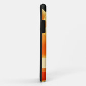 黄色カスタマイズのバラの花iPhoneケース。 Case-Mate iPhoneケース (裏面/右)