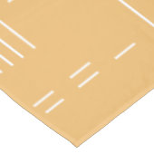 黄色カスタムモダンボホ幾何学模様 テーブルクロス (アングル)