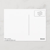 黄色カーネーション ポストカード (裏面)