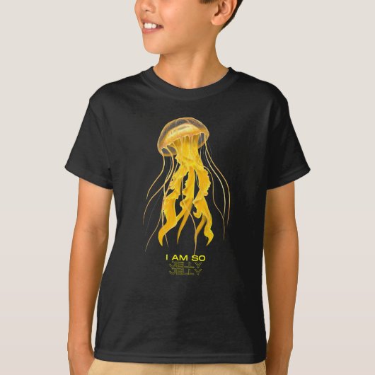 黄色クラゲ:私はとてもゼリー状のゼリー Tシャツ (正面)