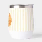 黄色クロワッサン水ボトル (左面)