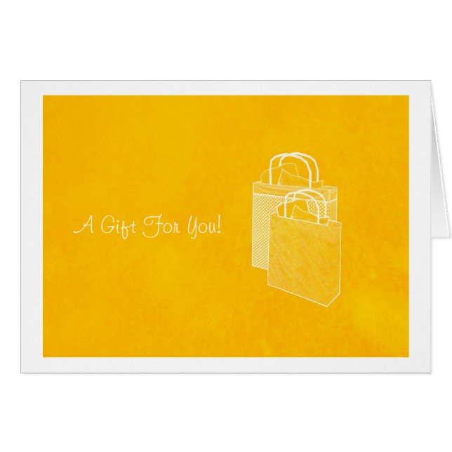 黄色ショッピングの血色の貨幣が同封 (正面横)