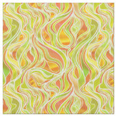 黄色ステンドグラス抽象芸術 ファブリック (クローズアップ)