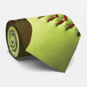 *黄色ソフトボール壁紙エフェクト ネクタイ (ロール)