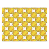 黄色ソフトボール テーブルクロス (正面(横))