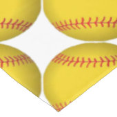 黄色ソフトボール テーブルクロス (アングル)