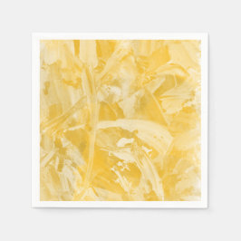 黄色テクスチャ スタンダードカクテルナプキン