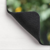 黄色デイジー花フローラ自然撮影 マウスパッド (コーナー)