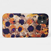 黄色デイジー花花柄デジタルアート Case-Mate iPhoneケース (裏面(横))