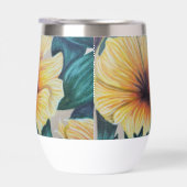 黄色ハイビスカス熱カップ (右面)