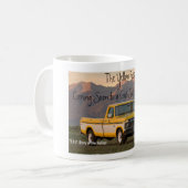 黄色バラのマグ コーヒーマグカップ (正面左)