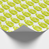 黄色バラの包装紙 ラッピングペーパー (角)