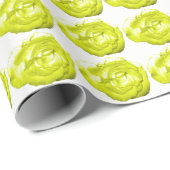 黄色バラの包装紙 ラッピングペーパー (ロールコーナー)