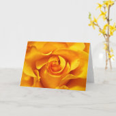 黄色バラの閉めて下さい カード (黄色い花)
