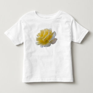 黄色バラ花びら トドラーTシャツ