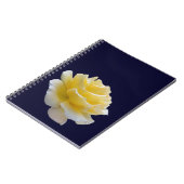 黄色バラ花びら ノートブック (左側)