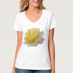 黄色バラ花びら Tシャツ