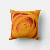 黄色バラ花クッション クッション (裏面)