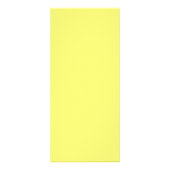 黄色バラ花バジェット結婚のメニューカード ラックカード (裏面)