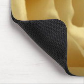 黄色バラ花花びらかわいらしフローラ写真 マウスパッド (コーナー)