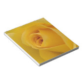 黄色バラ花 ノートパッド (アングル)