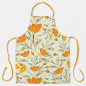 黄色バラ エプロン (正面)