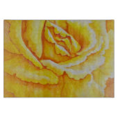 黄色バラ カッティングボード (正面)