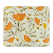 黄色バラ カッティングボード (正面)