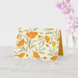 黄色バラ カード