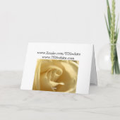 黄色バラ カード (裏面)