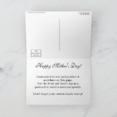 黄色バラ カード (内部)