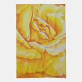 黄色バラ キッチンタオル (縦)