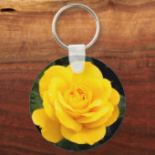 黄色バラ キーホルダー (正面)