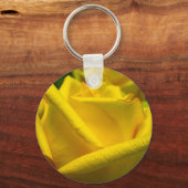 黄色バラ キーホルダー (正面)